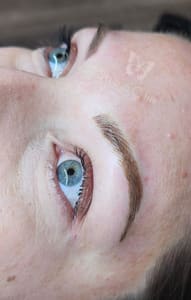 Eyebrow Tattoo result by Studio C Ink in Terre Haute, IN