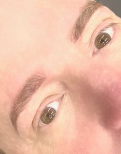 Eyebrow Tattoo result by Studio Doll Artistry Boutique in Hinsdale, IL