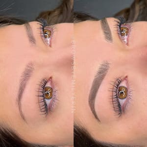 Eyebrow Tattoo result by Studio E Brow Artistry in Temecula, CA