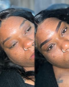 Eyebrow Tattoo result by Studio E11even Beauty Co. in Milwaukee, WI