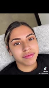 Eyebrow Tattoo result by Studio Fierze Laredo in Laredo, TX