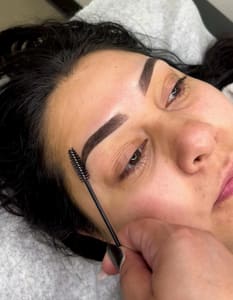 Eyebrow Tattoo result by Studio Fierze Laredo in Laredo, TX