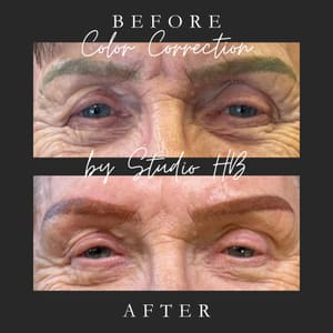 Eyebrow Tattoo result by Studio HB - Permanent Make Up in Santa Clarita, CA