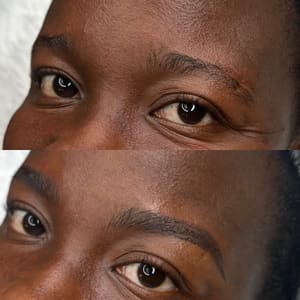 Eyebrow Tattoo result by Studio Illumi LLC in Mesa, AZ