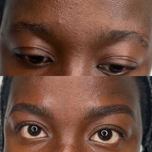 Eyebrow Tattoo result by Studio Illumi LLC in Mesa, AZ