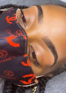 Eyebrow Tattoo result by Studio Modish LLC in Dover, DE