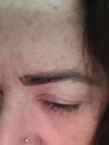 Eyebrow Tattoo result by Studio of Aesthetics Detroit in Eastpointe, MI