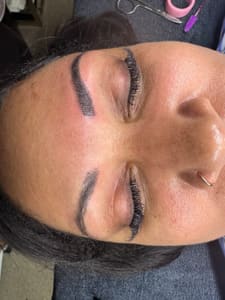 Eyebrow Tattoo result by Studio Royale Llc in Gainesville, VA