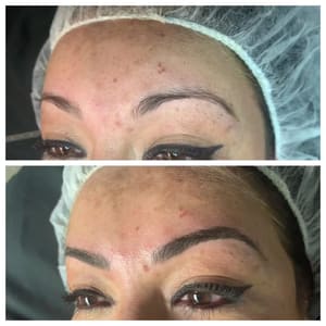 Eyebrow Tattoo result by Studio Royale Llc in Gainesville, VA