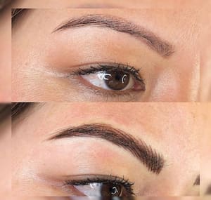 Eyebrow Tattoo result by Studio Simonyi in Del Mar, CA