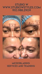 Eyebrow Tattoo result by Studio W Hair-Massage-Microblading in Kennewick, WA