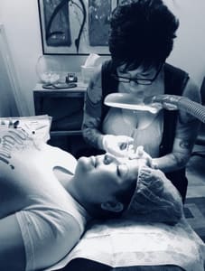 Eyebrow Tattoo result by Studio W Hair-Massage-Microblading in Kennewick, WA