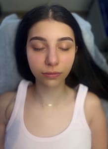 Eyebrow Tattoo result by StudioDCV in Montrose, CA