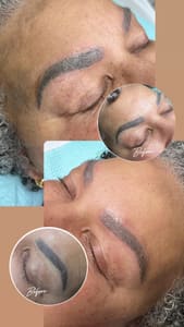 Eyebrow Tattoo result by Stylash in Charlotte, NC