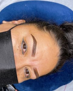 Eyebrow Tattoo result by Stylish looks by ana montilla in Newark, NJ