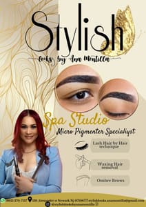 Eyebrow Tattoo result by Stylish looks by ana montilla in Newark, NJ