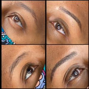 Eyebrow Tattoo result by Succulent and Sassy. LLC in Harrodsburg, KY
