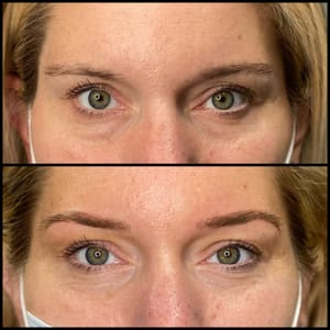 Eyebrow Tattoo result by Succulent and Sassy. LLC in Harrodsburg, KY