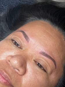 Eyebrow Tattoo result by Sugah Mama Beauty in Denver, CO