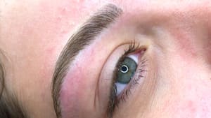 Eyebrow Tattoo result by Sugar Plum Beauty, Inc in Tampa, FL