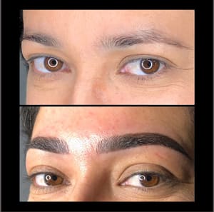 Eyebrow Tattoo result by Sugar Plum Beauty, Inc in Tampa, FL