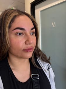 Eyebrow Tattoo result by Sugarlillies At Bello Salon Suites in Sacramento, CA