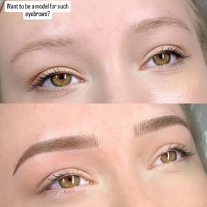 Eyebrow Tattoo result by Suluula LLC in Jacksonville, FL