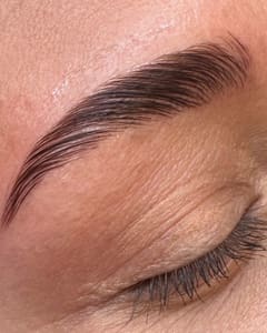 Eyebrow Tattoo result by SUMMERGOLD Beauty + Wellness Club in Munster, IN