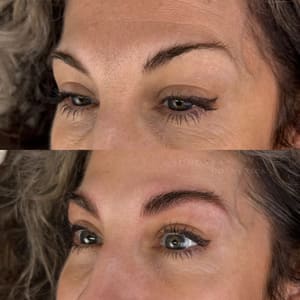 Eyebrow Tattoo result by Sundara Cosmetics in Reinholds, PA