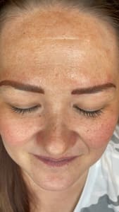 Eyebrow Tattoo result by Sunflower Cosmetics in Lehi, UT