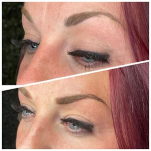 Eyebrow Tattoo result by Sunflower Cosmetics in Lehi, UT
