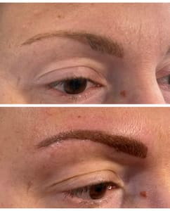 Eyebrow Tattoo result by Sunflower Cosmetics in Lehi, UT