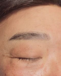 Eyebrow Tattoo result by Sunga Studio in Los Angeles, CA