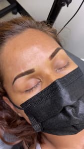 Eyebrow Tattoo result by Sunkissed Beauty in Oceanside, CA