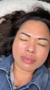 Eyebrow Tattoo result by Sunkissed Beauty in Temecula, CA
