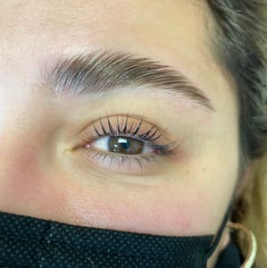 Eyebrow Tattoo result by Sunkissed Lashes in Laguna Hills, CA