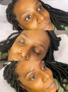 Eyebrow Tattoo result by Sunny's Beauty Salon in Lawrenceville, GA