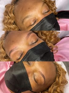 Eyebrow Tattoo result by Sunny's Beauty Salon in Lawrenceville, GA