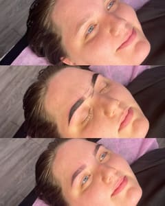 Eyebrow Tattoo result by Sunny's Beauty Salon in Lawrenceville, GA
