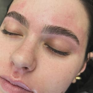 Eyebrow Tattoo result by Sunnybee Brows in Solana Beach, CA