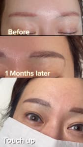 Eyebrow Tattoo result by Sunnykay Beauty in Olympia, WA