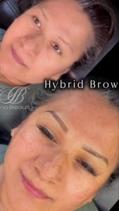 Eyebrow Tattoo result by Suno Beauty PMU Studio in Elkhart, IN