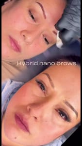 Eyebrow Tattoo result by Suno Beauty PMU Studio in Elkhart, IN