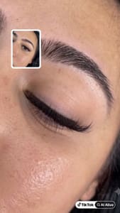 Eyebrow Tattoo result by Super Lash Spa in Santa Monica, CA