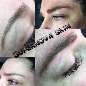 Eyebrow Tattoo result by SuperNova Skin in Tomball, TX