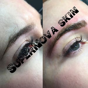 Eyebrow Tattoo result by SuperNova Skin in Tomball, TX