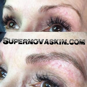 Eyebrow Tattoo result by SuperNova Skin in Tomball, TX