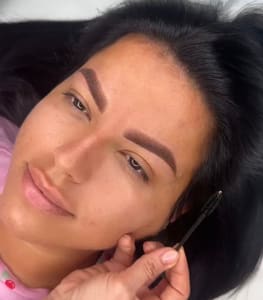 Eyebrow Tattoo result by Supreme Beauty By Maya in Fort Lee, NJ