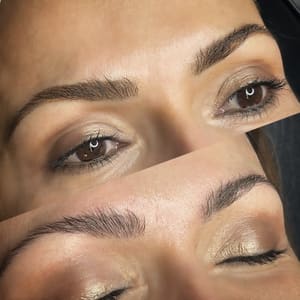 Eyebrow Tattoo result by Surface Tattoo and Skin Studio in Charlotte, NC