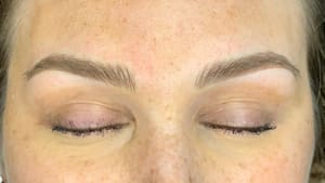 Eyebrow Tattoo result by Surreal Beauty Ink in Naples, FL